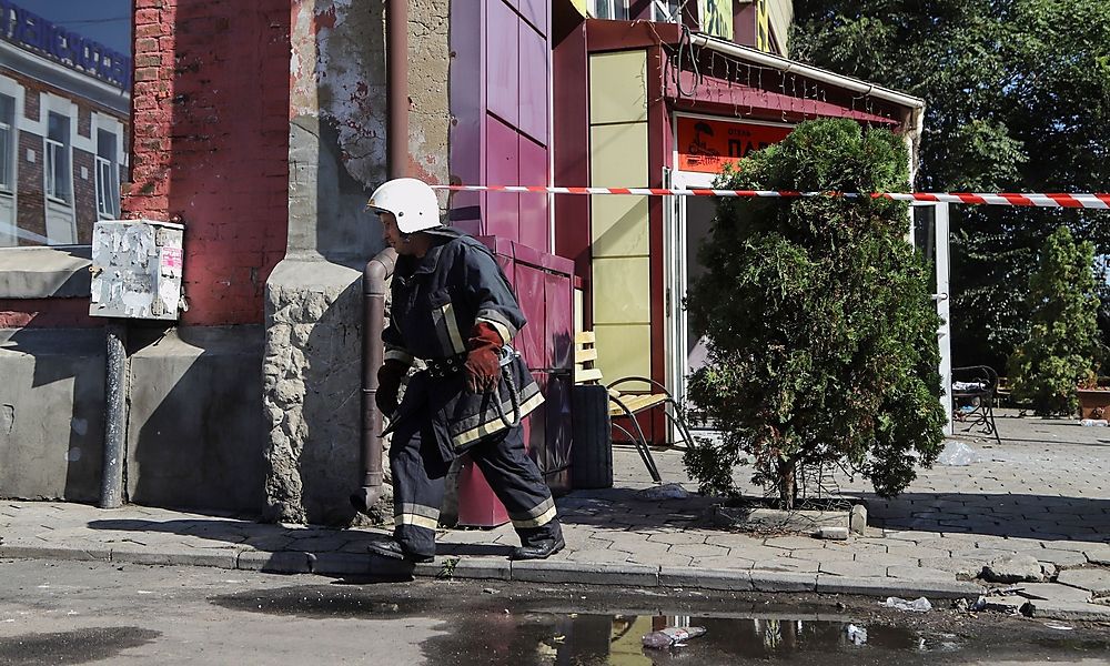 Incendio de un hotel en Ucrania dejó un saldo fatal