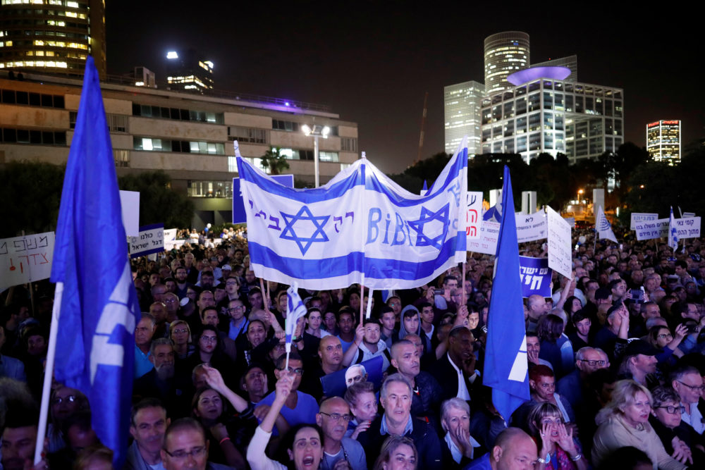Los israelíes ya no soportan la presencia de Netanyahu